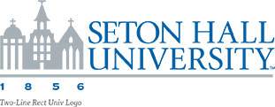 Seton Hall University |1856 | Two-Line Rect Univ Logo
